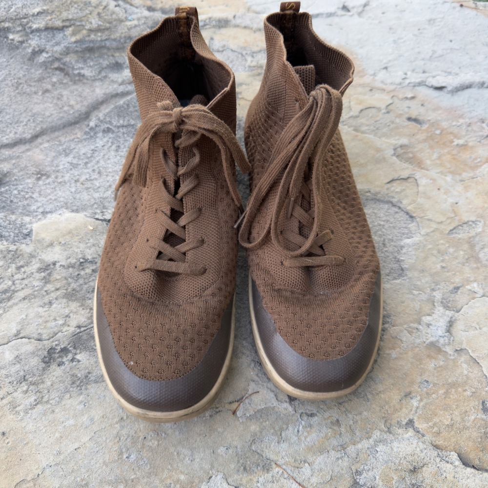 SUAVS The Legacy High Top Sneakers Mens Size 12 Brown Lightweight Breathable